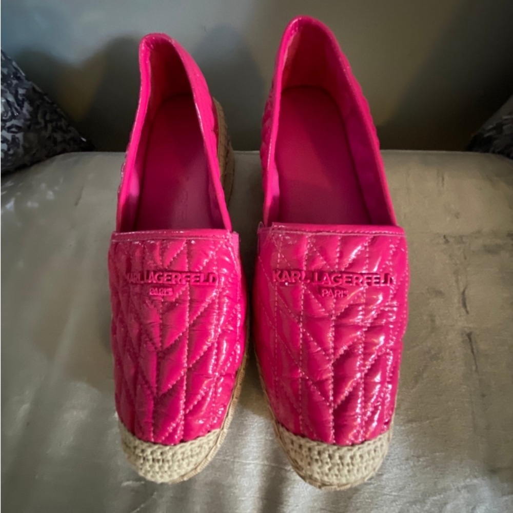 karl lagerfeld Paris “Desta” Espadrilles 7.5 - Picture 2 of 9